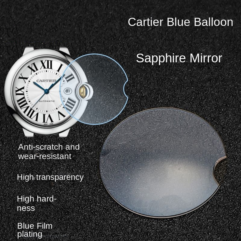 Cartier Watch Ballon Bleu - Маска-полумесяц с открытыми линзами и эффектом