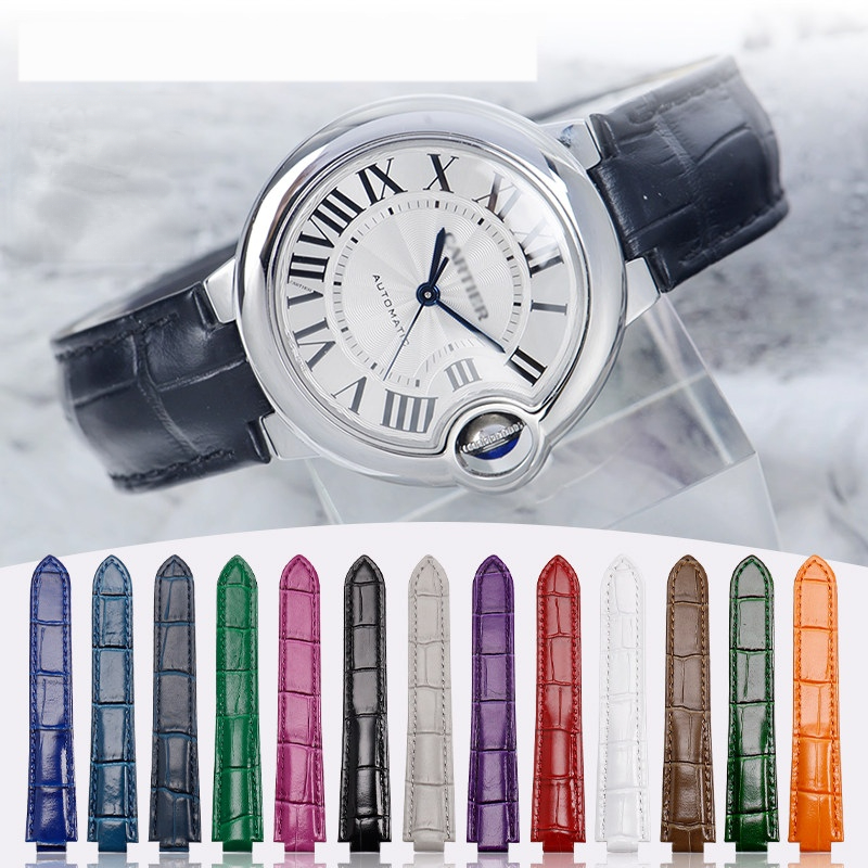 Ремешок для часов из мягкой те – обзор и цена Cartier Watch Ballon Bleu