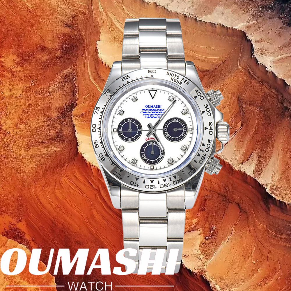 Роскошные часы VK63 с сапфиров – обзор и цена Stainless Bracelet Diver
