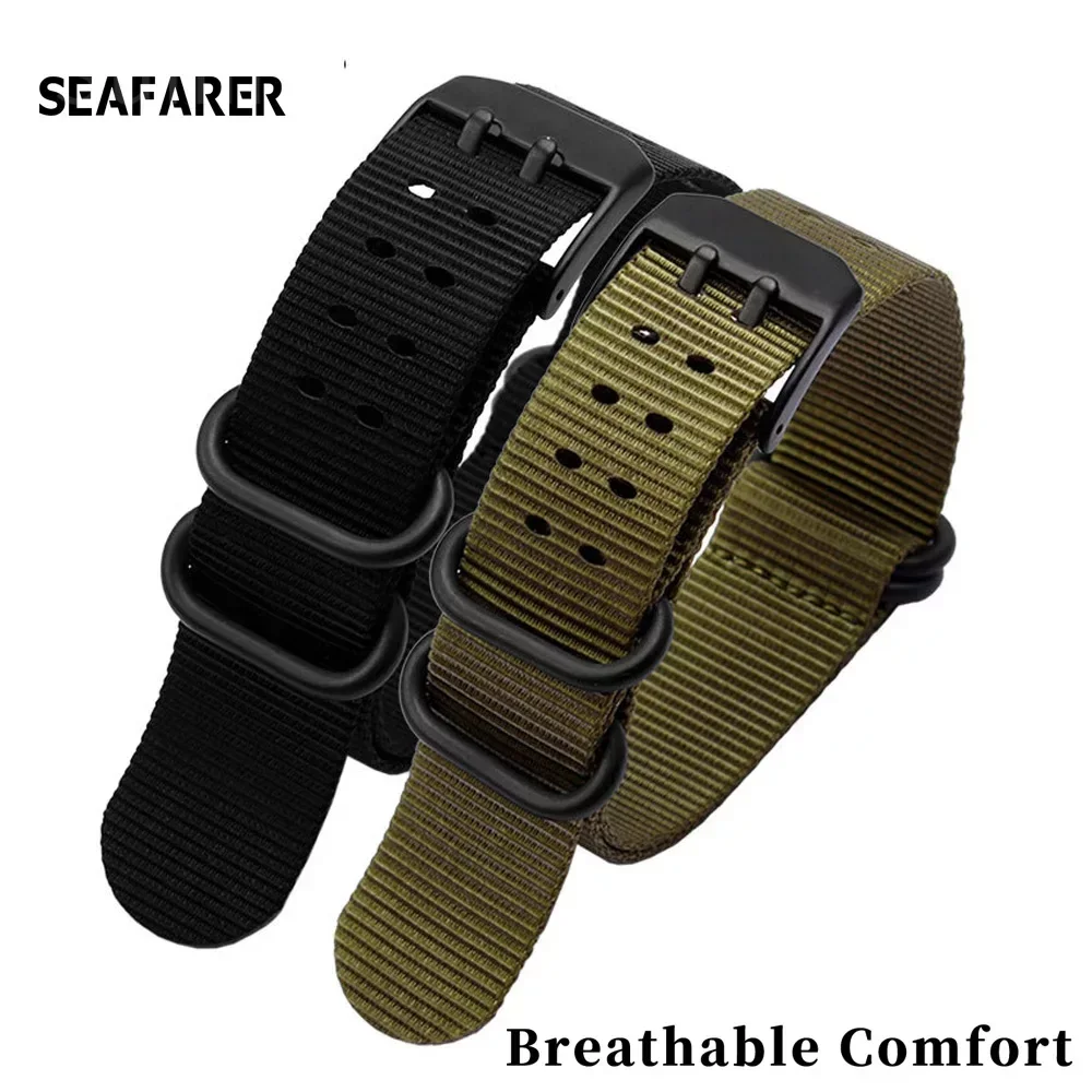 Нейлоновый ремешок для часов,  – обзор и цена Perlon Strap Woven